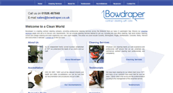 Desktop Screenshot of bowdraper.co.uk